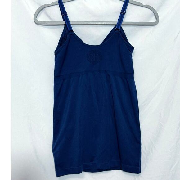 Kindred Bravely Simply Sublime Maternity & Nursing Tank Sz M Comfy Navy Nlue - Picture 5 of 6